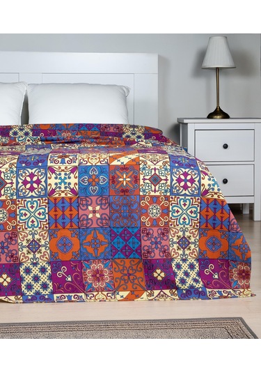Menderes Home Cotton Collection Tek Kişilik Pike Anadolu Çok Renkli