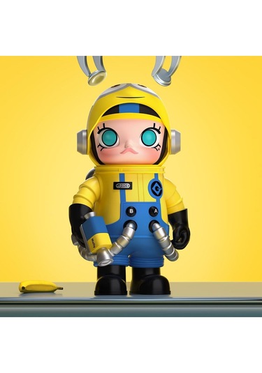 Pop Mart Mega Space Molly %400 Minyonlar Figürü, Minion Temalı Dev Koleksiyon Figürü Karakter Figürü