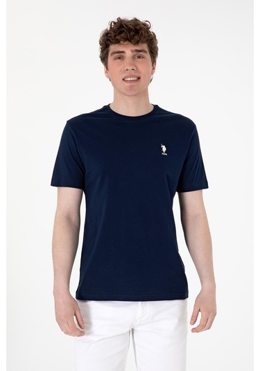 U.s. Polo Assn. Erkek T-shirt G081gl011-000-2102597 Lacivert