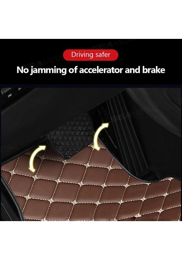 Liangmei Araba Paspas Tam Set Evrensel Kaymaz Oto Halı Su