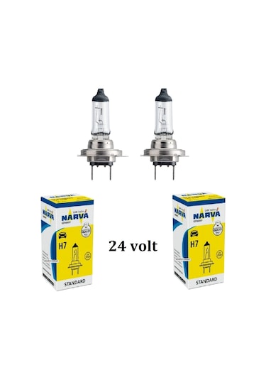 Narva H7 24V Standart Ampul No:48728 2'Li