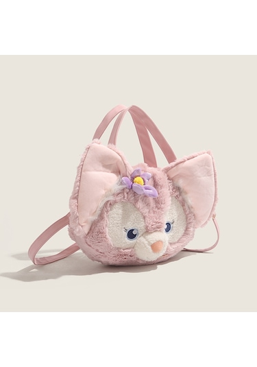 Charhp&kejnt Orijinal Lingna Belle Sırt Çantası Çizgi Film Peluş Bebek Sırt Çantası Sevimli Tilki Hediye Pembe