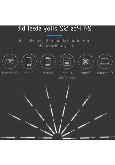 Fastbuy Kıng'sdun 28 Adet Mr1-4mm Elektrikli Tamir Alet Seti, Kullanışlı Aletler Paketi