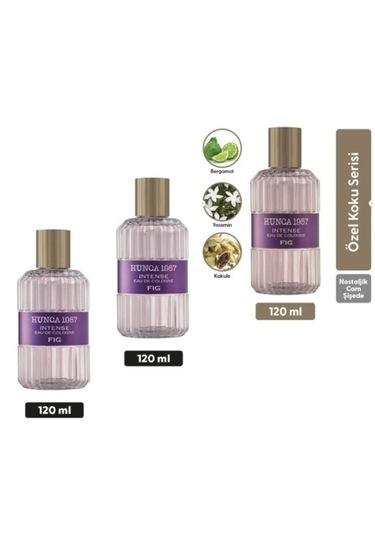 Hunca 1957 Intense Fig Eau De Cologne Sprey 3 x 120 ML