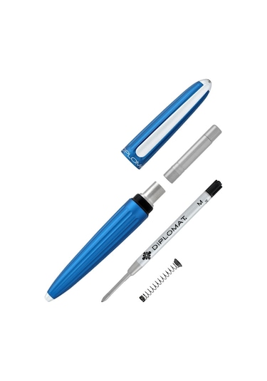 ​​​​Diplomat D40306040 Aero Mavi Tükenmez Kalem