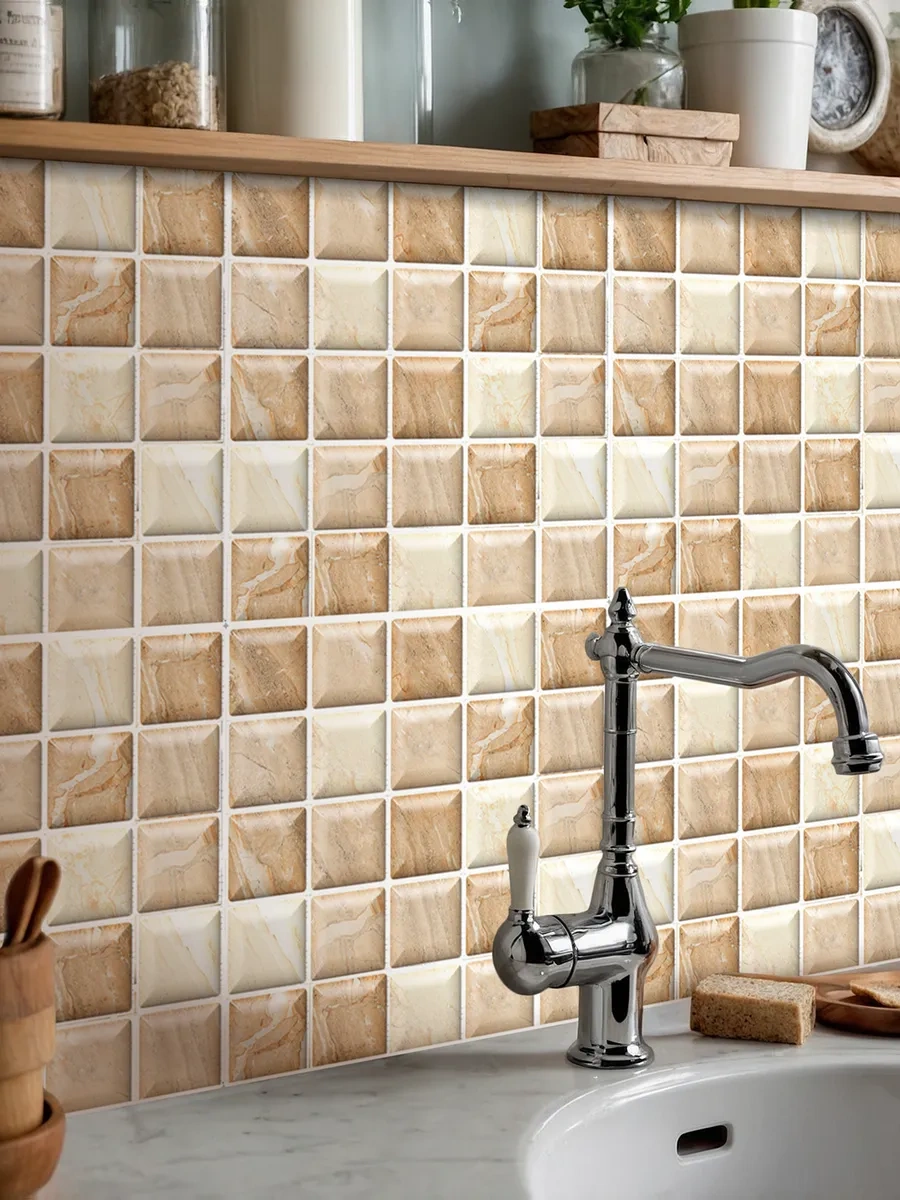 Pureflex Duvarlar İçin Kendinden Yapışkanlı 3d Paneller 30x30 Cm, 10 Adet 335510825