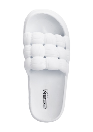 ESEM OFFU Kadın  Beyaz Terlik