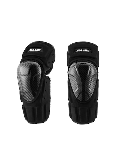 Sones Sulaite Off-Road Motosiklet Rüzgar Geçirmez Damla Korumalı Karbon Fiber Koruyucu Dişli Dizlik