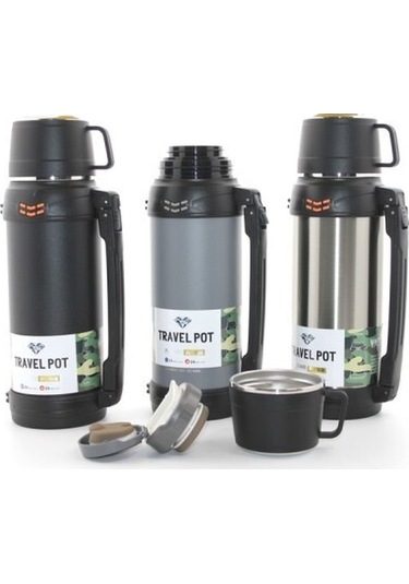 Paslanmaz Çelik Çift Katmanlı Termos 1.2 Lt Model 2 Renkli