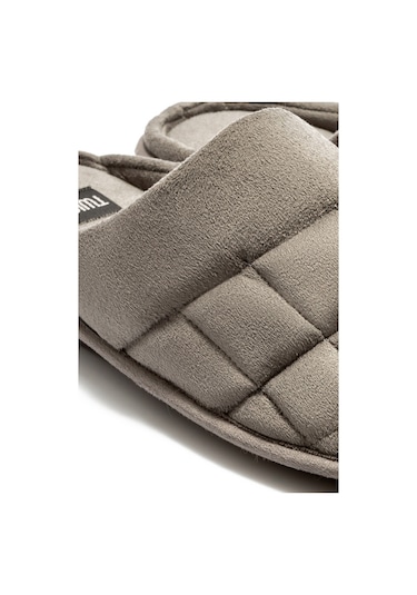 Twigy Adam Erkek Ev Terliği Füme 41/46 CC0403 Füme