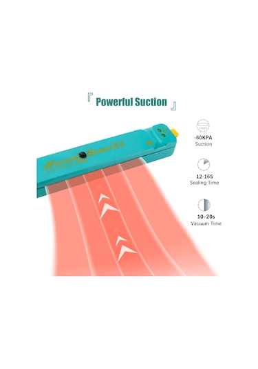 Vakumlu Paketleme Makinesi Evde Kullanım İçin Gıda Tasarrufu Otomatik Hava Sıkıştırma Gıda Saklama Kuru Ve Islak Gıda Modları Kompakt Tasarım Mutfak Vakum Paketleme Makinesi