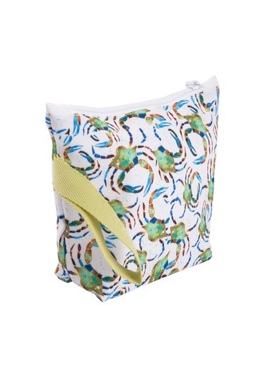 Anemoss Yengeç Yeşil Makyaj Çantası