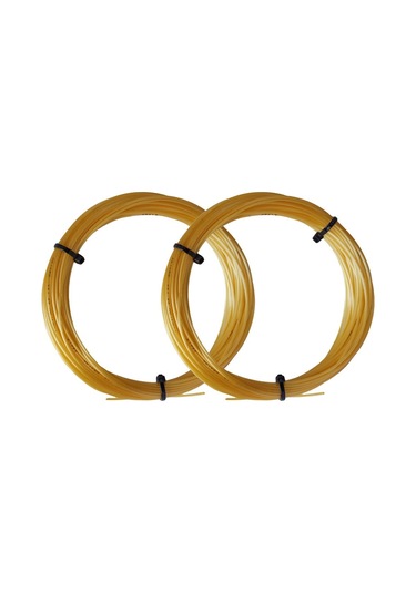 2 Adet Luxilon 4G 1,30 mm. Monofilament Kordaj 12 Metre AltınSarı