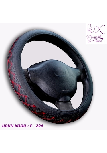 Geçmeli Direksiyon Kılıfı Renkli Baklava Nakışlı Çember Model