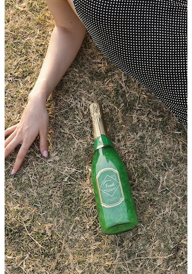 Stella Saltare Elma ve Mentol Aromalı Alkolsüz Simli Şampanya 750 ML