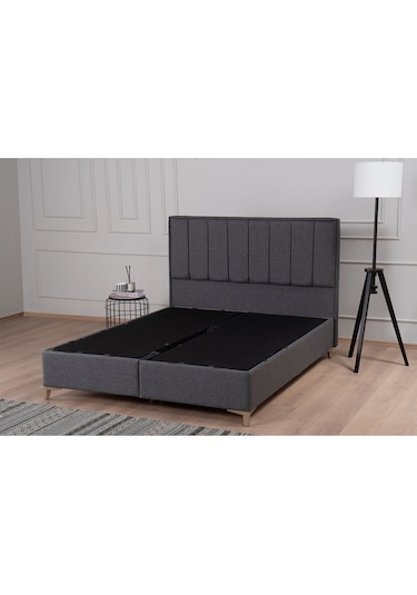 Kilim Mobilya Gold Therapy Başlık ( Baza Ve Yatak Dahil Değildir ) 140'lık Antrasit