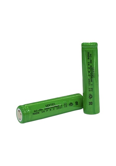 Sertec - 1.2v 700 Mah - Aaa - Ni-mh Şarjlı Pil - Başsız / Flat Head