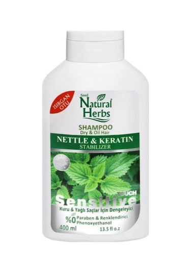 Natural Herbs Isırgan Otlu Keratin Şampuan 400 ML