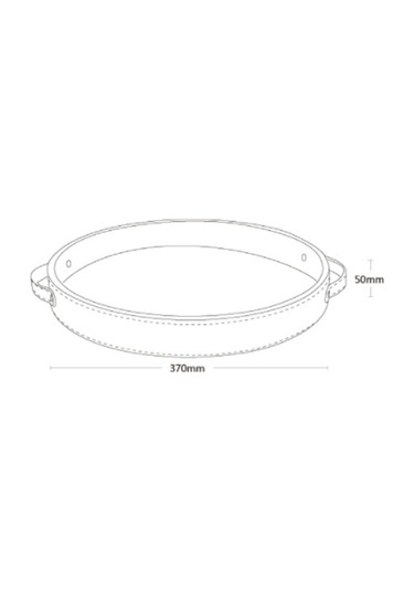 Avrupa Retro Yuvarlakvintaj Ekmek Tepsisi Ev Dekorasyon Bahçe Restoran Masa Fotoğraf Çekimi Depolama Tepsileri Gri Ahşap - Gri