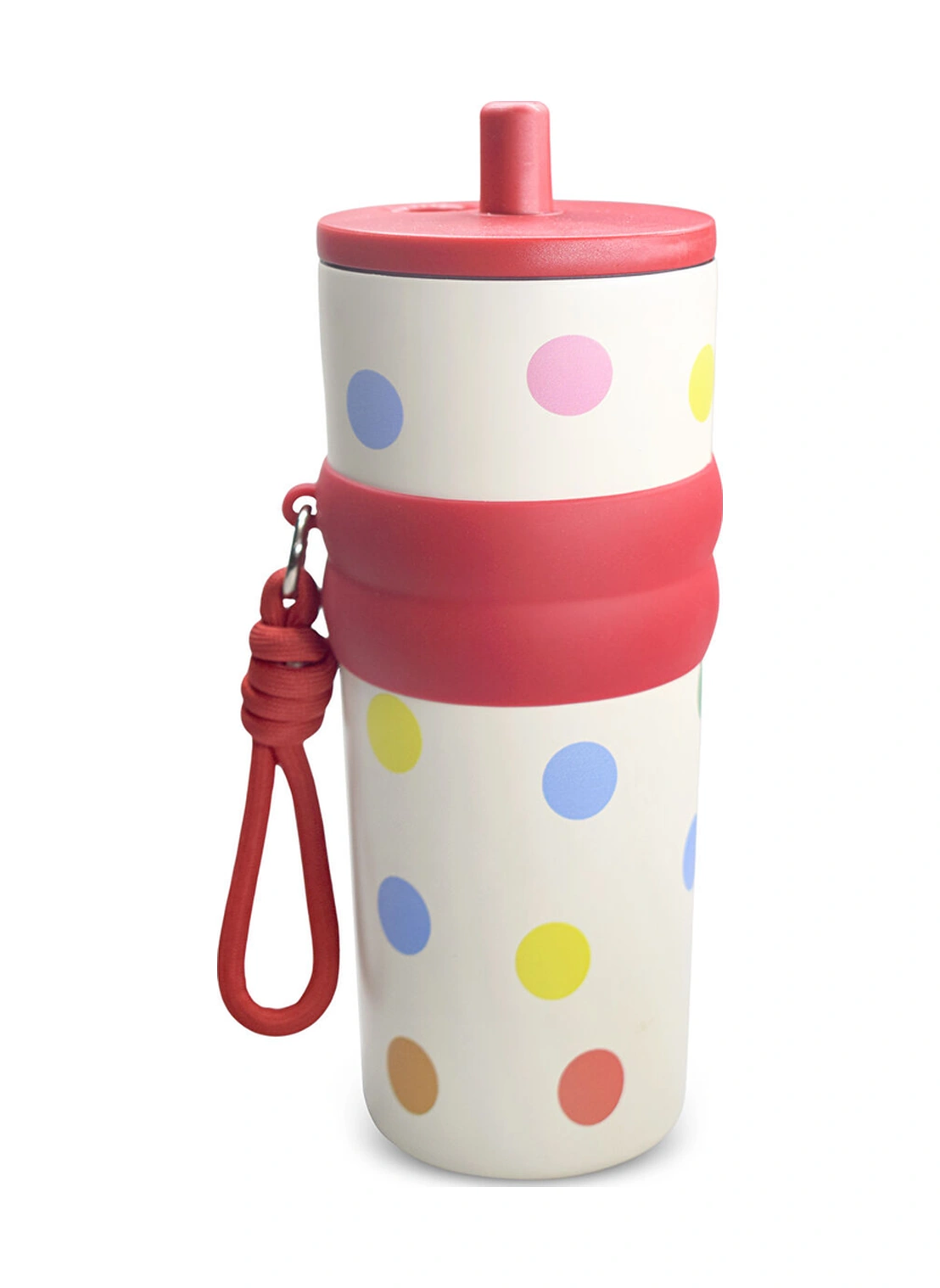 Karaca Point Çelik Sızdırmaz Termos 600 Ml Kırmızı