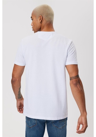 Lee Cooper Twıngo Erkek O Yaka Pike T Shırt Beyaz 16378 Beyaz