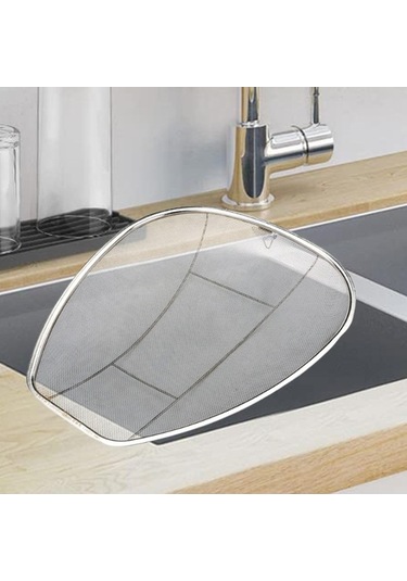 Pazly Suntek Paslanmaz Çelik Süzgeç Sepeti - Kevgir Sebze Mutfak Gümüş Gümüş