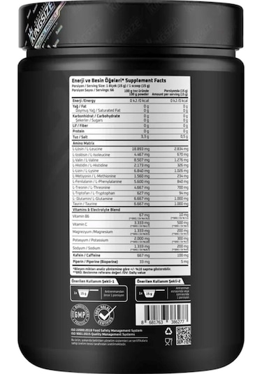 Kingsize Nutrition Loaded Ultra Amino 990 G
