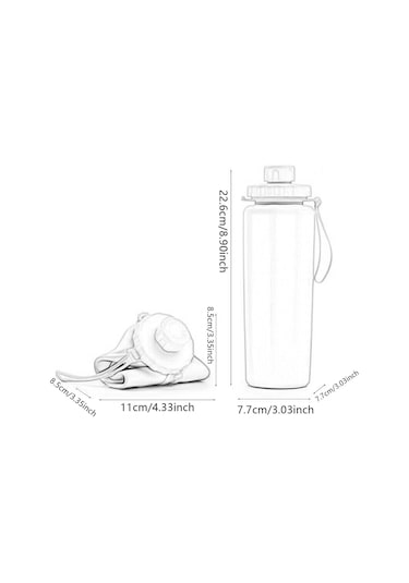 Suntek Su Şişesi Matara Hafif Sızdırmaz Spor Koşu Yeşil