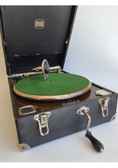 Nirona Antika Çanta Gramofon 077