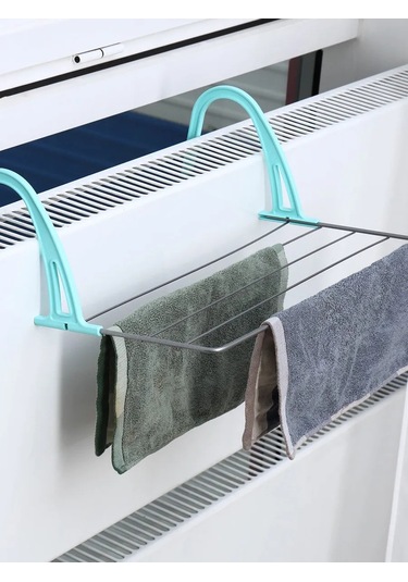 Nika Radyatörlü Çamaşır Kurutucu, 45x23,5x18 Cm 172708198 Gri