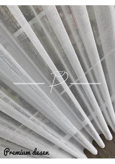 Tül Perde Kampanyalı 2 Desen Sınırlı Stok Ekru