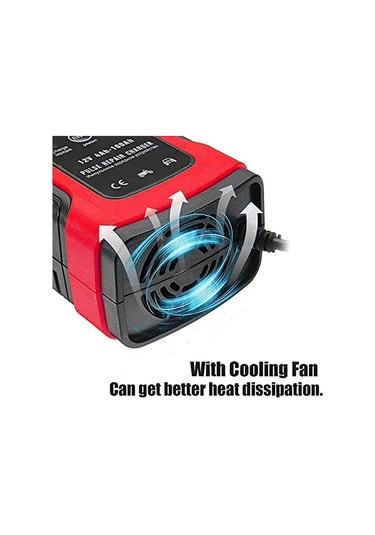 Geeksen Otomatik 12v 5a Araç Akü Şarj Cihazı - Otomobil, Motosiklet Ve Tekneler İçin Akü Bakım Ünitesi