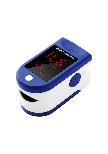 Tcherchi Led Dijital Ekranlı Parmak Ucu Nabız Ölçer Oksimetre