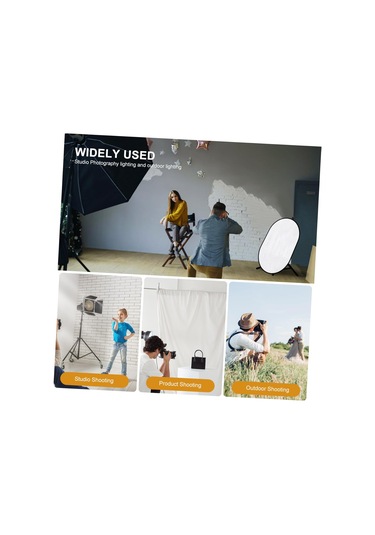 Fotoğraf Aksesuarları 5 Renkli Reflektörler 60 90cm Kamera Aksesuarları Işık Reflektör Difüzör Araçları