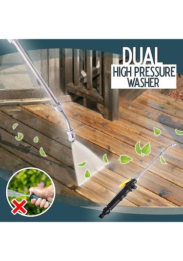 Kosona Yüksek Basınçlı Çift Nozullu Su Püskürtme Makinesi İle Kolay Temizlik