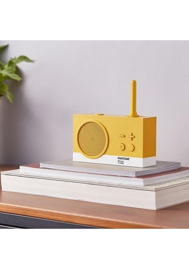 Lexon X Pantone Tykho 3 Bluetooth Hoparlör Ve Radyo Sarı