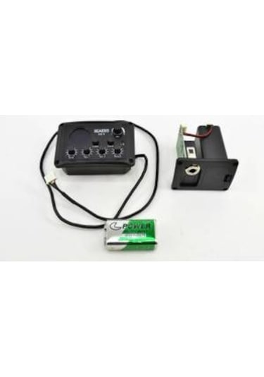 Nemesis EQ-4 Saz Gitar Vs Enstrüman için Ekolayzer Seti + Eşikaltı