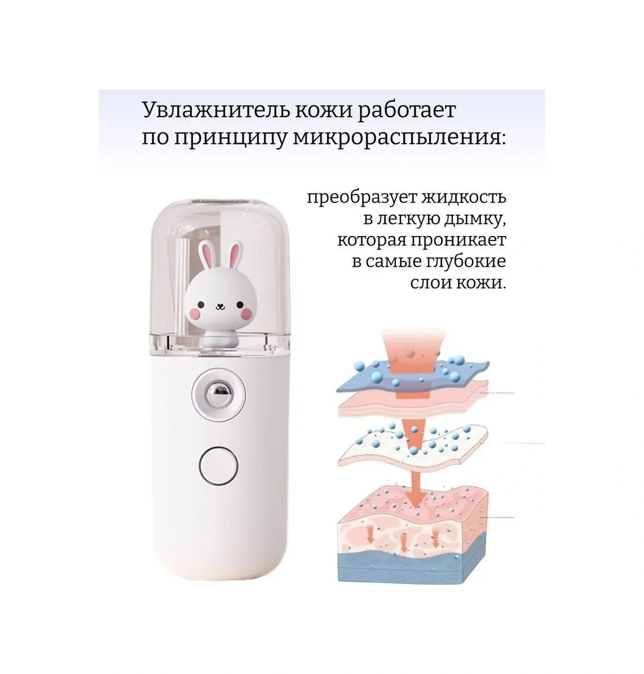 Homlove Mini Yüz Nemlendirici, Oyuncaklı Nano Nemlendirici 167700303