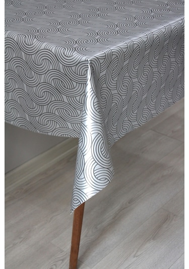 Astarlı Silinebilir Pvc Muşamba Masa Örtüsü 107-a-antrasit