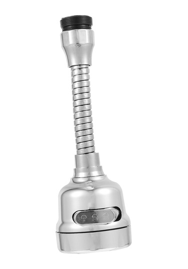 1 Bilgisayar Musluk Duş Musluk Püskürtücü Musluk Aksesuarı Gümüş