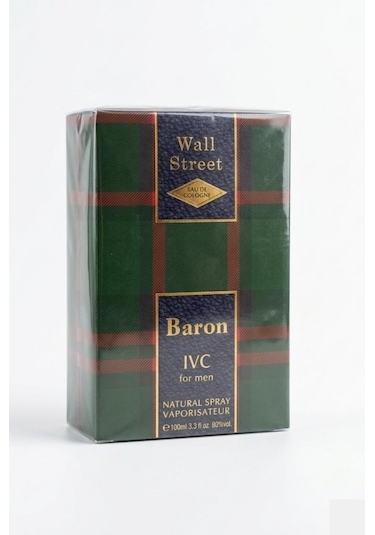 Baron Wall Street Ivc 2026 Edc Erkek Parfüm 100 Ml Odunsu