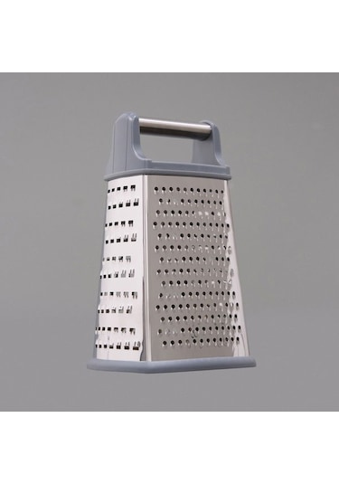 Arow Amber Kare Rende - Gri - 12 Cm Gri