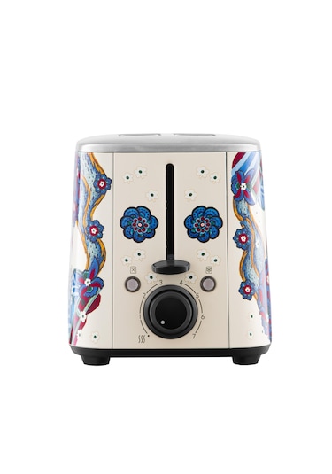 Vestel X Aslı Filinta Retro Bej Çini Ekmek Kızartma Makinesi