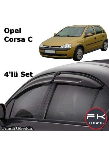 Opel Corsa C Cam Rüzgarlığı Mugen Model 2000-2006