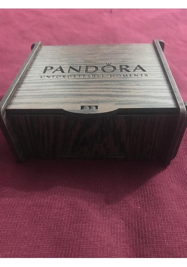 Şans Yonca Bileklik Mavi Charmlı Crystal Gümüş