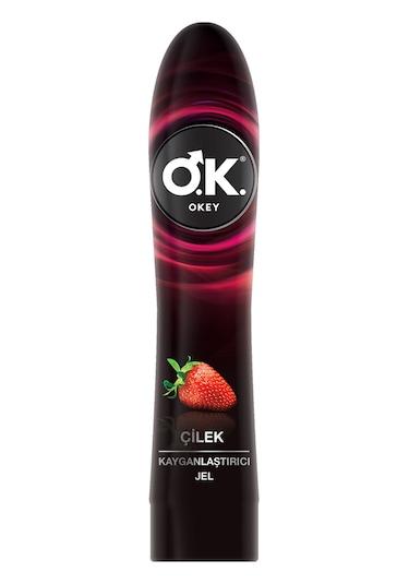 Okey Çilek Kayganlaştırıcı Jel 100 ML