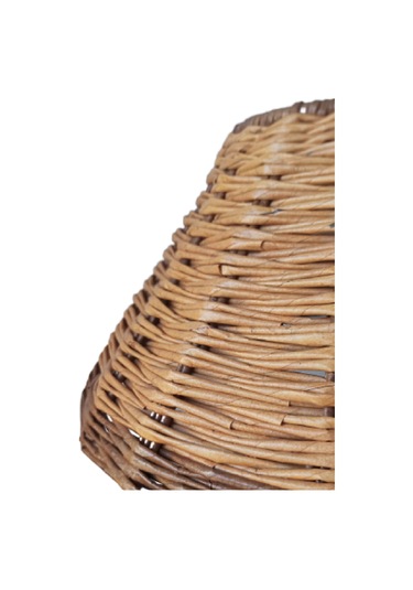 Decatur Seramik Abajur, H50 X Çap Ø38cm Ekru