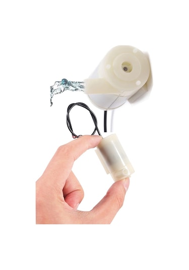 Mini Su Pompası Deney Seti 1 Adet Hortum Pil Yatağı Anahtar Mikro Dalgıç Pompa Solonoid Su Pompası Küçük Akvaryum Motoru