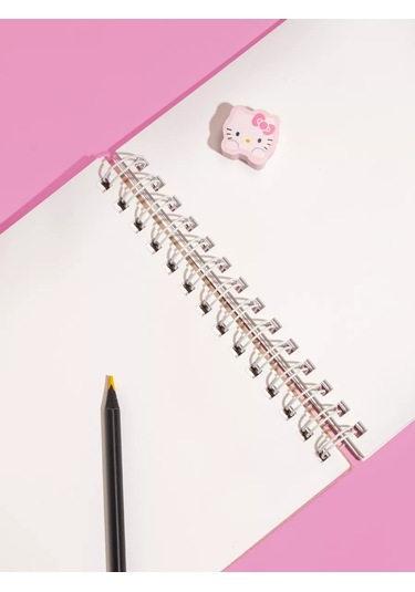 Hello Kitty İşaretleyicilerle Çizim İçin Eskiz Defteri 206407544 Pembe