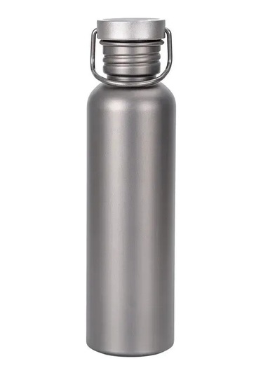 Konesam Titanyum Spor Su Bardağı 500ml - Hafif Tasarım, Dış Mekan Bisiklet Turu Kamp İçin, Kumaş Kılıfıyla, Motosiklet Tutucuya Uyumlu Diğer